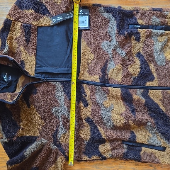 NWT Men’s O'Neill Elevation Super Fleece size Large color Camouflage - Picture 8 of 15